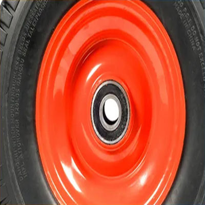 5.00-6 เครื่องตัดหญ้า ล้อโฟม PU ล้อรถเข็น 13 นิ้ว Heavy Duty