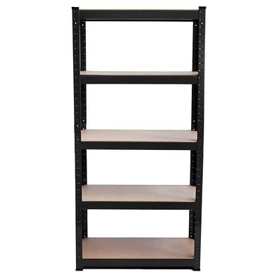 5 ชั้น Heavy Duty Boltless Rack Boltless Metal Shelving โรงรถ Metal Shelving Unit