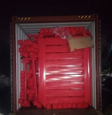 Commercial Boltless Storage Rack ชั้นวาง Stacker แบบพับได้ ชั้นวางยางในคลังสินค้า