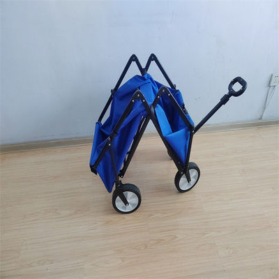 โครงเหล็กพับได้ Beach Wagon รถเข็นเทศกาลพับได้ Camping Utillty 600D