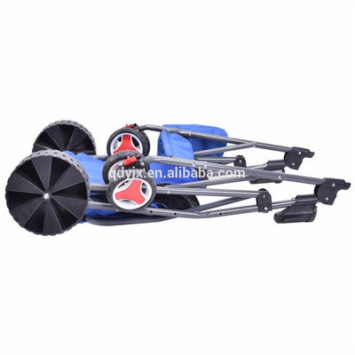 รถเข็นเกวียนพับได้แบบพกพา EVA Wheel Fishing Cart รถเข็นพลาสติกพับได้พร้อมล้อ