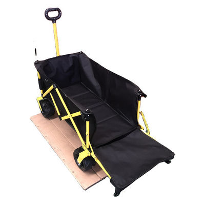 Easy Storage Wagon Cart เกวียนพับได้ Camp Wagon พร้อมส่วนต่อขยายกลางแจ้ง
