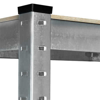 750mm 5 Layer Boltless Rack ชั้นวางจัดเก็บคลังสินค้าชั้นวางของโลหะอุตสาหกรรม