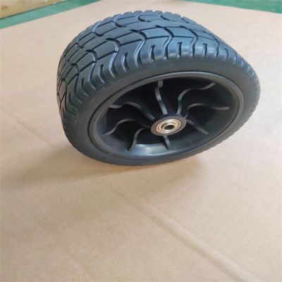 7x4 PU Foam Wheel Beach Trolley Wide Wheels Sand Passenger Cars