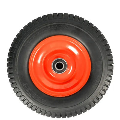 5.00-6 เครื่องตัดหญ้า ล้อโฟม PU ล้อรถเข็น 13 นิ้ว Heavy Duty