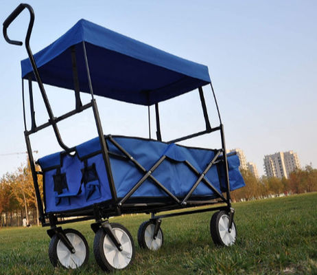 รถเข็นอเนกประสงค์พับได้ Wagon Cart Outdoor Garden All Terrain รถเข็นพับได้ 120ซม