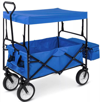 รถเข็นอเนกประสงค์พับได้ Wagon Cart Outdoor Garden All Terrain รถเข็นพับได้ 120ซม