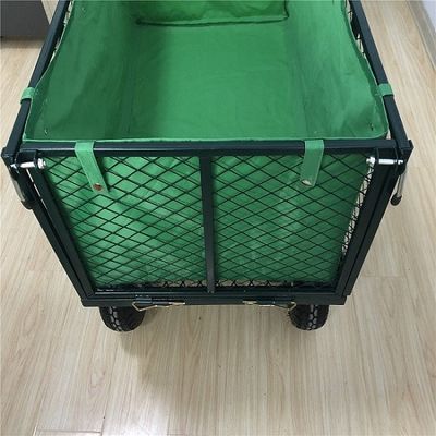 XXL Heavy Duty Garden Mesh Cart รถเข็นสาลี่ตาข่าย Garden Trolley Cart Utility Tipper