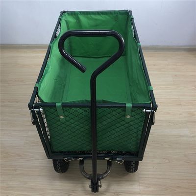 XXL Heavy Duty Garden Mesh Cart รถเข็นสาลี่ตาข่าย Garden Trolley Cart Utility Tipper