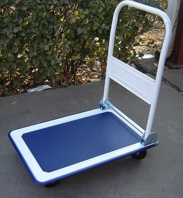 รถเข็นพื้นเรียบแบบพับได้สำหรับงานหนัก 150 กก. รถเข็นพื้นเรียบแบบรถเข็น Hand Truck Cart