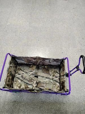 All Steel Frame Outdoor Camping Grocery Picnic รถพ่วงพับได้