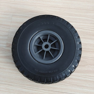 10 นิ้ว 3.00-4 ล้อยางลมยางสำหรับรถบรรทุกมือรถเข็น Dolly