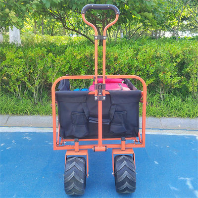 PU Wheel Picnic Multipurpose Outdoor Camping Garden Cart รถเข็นพับได้