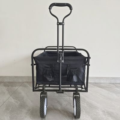 ที่จับปรับได้ Heavy Duty Camping Cart Utility พับเก็บ Wagon พับได้