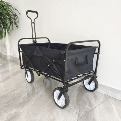 ที่จับปรับได้ Heavy Duty Camping Cart Utility พับเก็บ Wagon พับได้