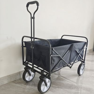 ที่จับปรับได้ Heavy Duty Camping Cart Utility พับเก็บ Wagon พับได้