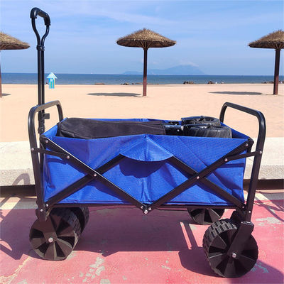 PP Wheel Retractable Collapsible Folding Wagon Garden รถเข็นขนย้ายของ