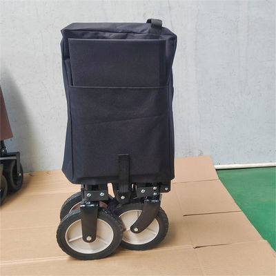 Heavy Duty Push Pull เกวียนพับกลางแจ้งรับน้ำหนักได้ 60 กก
