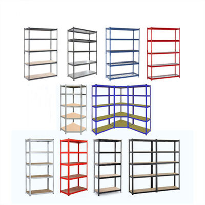 5 ชั้น ชั้นวางของ ชั้นวางของโลหะปรับหลายจุดประสงค์ ไม่มีบอลท์ 180x90x40CM